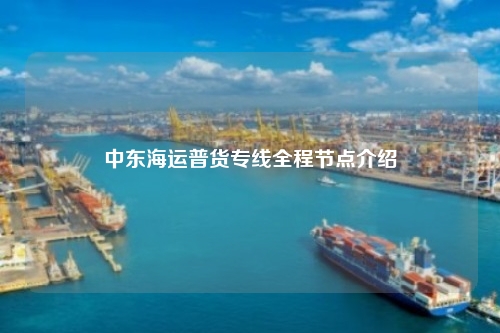 中东海运普货专线全程节点介绍