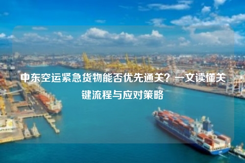 中东空运紧急货物能否优先通关？一文读懂关键流程与应对策略