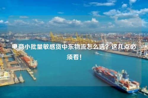 电商小批量敏感货中东物流怎么选？这几点必须看！