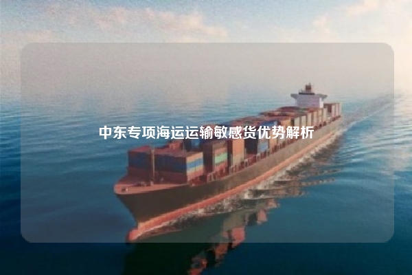 中东专项海运运输敏感货优势解析