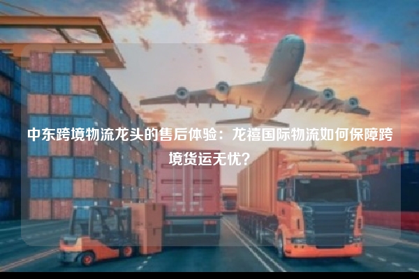 中东跨境物流龙头的售后体验：龙禧国际物流如何保障跨境货运无忧？