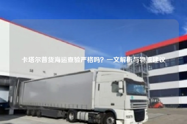 卡塔尔普货海运查验严格吗？一文解析与物流建议