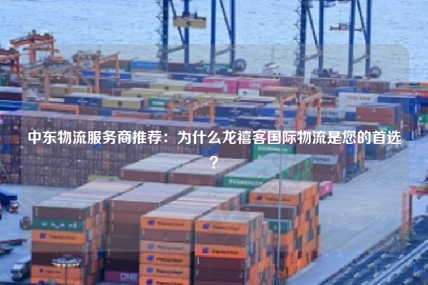 中东物流服务商推荐：为什么龙禧客国际物流是您的首选？
