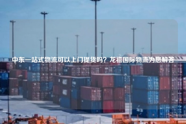 中东一站式物流可以上门提货吗？龙禧国际物流为您解答