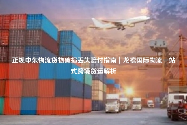 正规中东物流货物破损丢失赔付指南｜龙禧国际物流一站式跨境货运解析